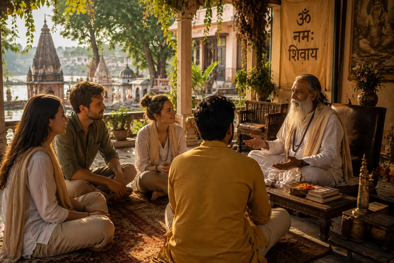 Ashram Visit